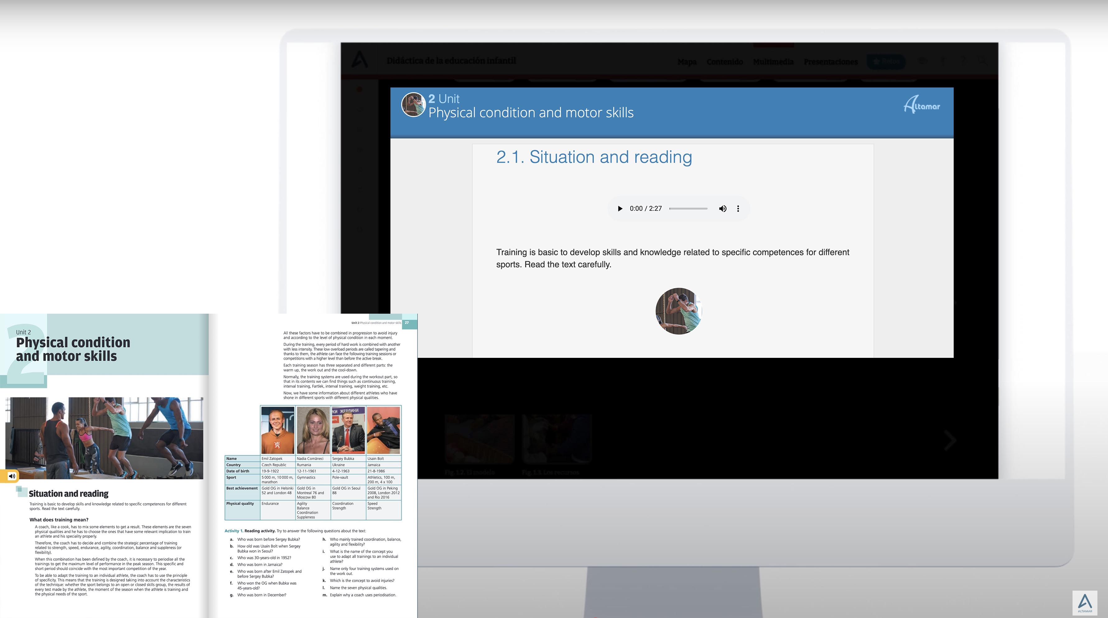 English for physical and sports activities